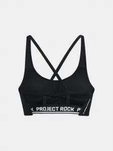 Čierna dámska športová podprsenka Under Armour Project Rock All Train Crsbck