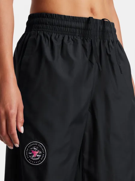 Women's Sports Pants Under Armour Pjt Rck Wvn Pant BOH-BLK - Women's