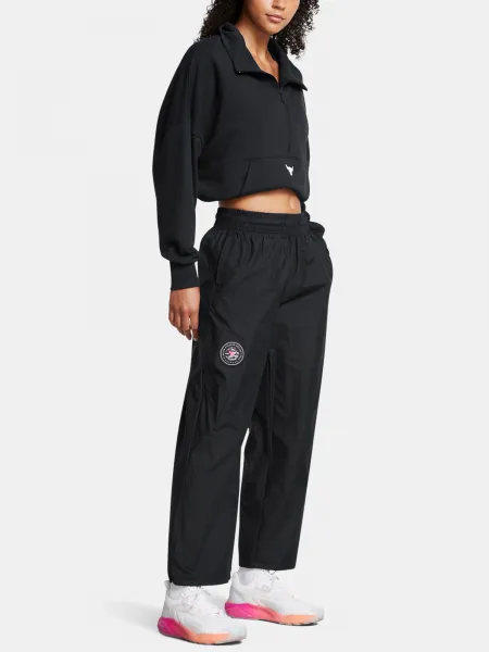 Women's Sports Pants Under Armour Pjt Rck Wvn Pant BOH-BLK - Women's