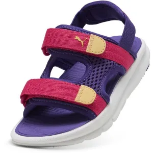 Puma PUMA EVOLVE Detské sandále, fialová, veľkosť 32