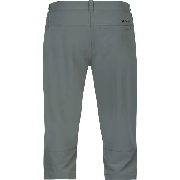 Hannah WHARTON Pánske strečové 3/4 nohavice, khaki, veľkosť
