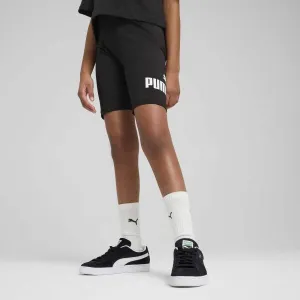 Puma ESSENTIALS NO. 1 LOGO SHORT LEGGINS G Dievčenské krátke legíny, čierna, veľkosť