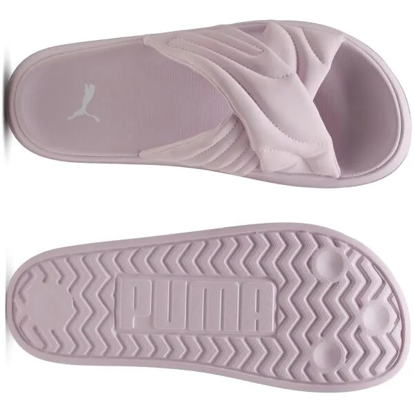 Puma LEADCAT PLATFORM Dámske šľapky, ružová, veľkosť 37