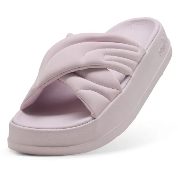 Puma LEADCAT PLATFORM Dámske šľapky, ružová, veľkosť 37