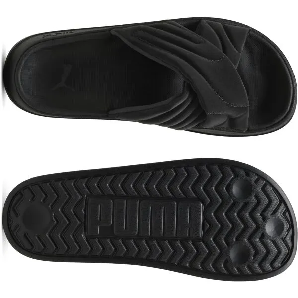 Puma LEADCAT PLATFORM Dámske šľapky, čierna, veľkosť 39