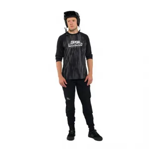 HORSEFEATHERS Bike dres Spike 3/4 - halftone/black BLACK velikost M