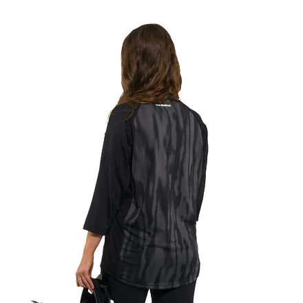 HORSEFEATHERS Bike dres Spike 3/4 - halftone/black BLACK velikost M