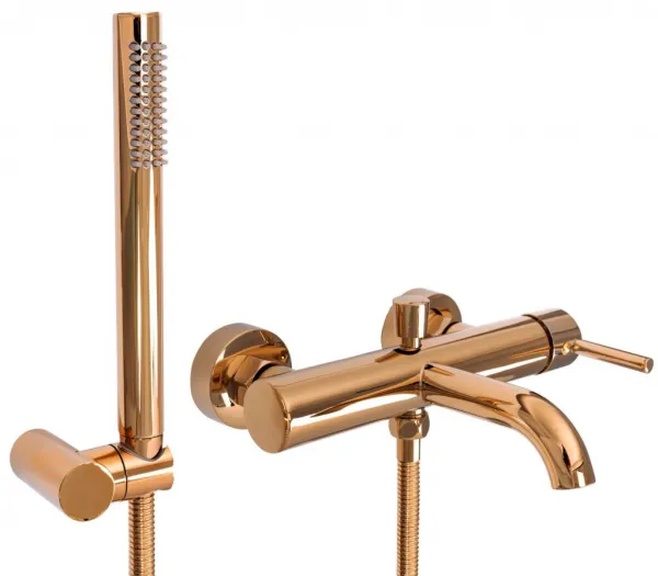 REA - Vaňová nástenná batéria LUNGO Copper REA-B7987