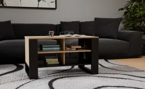 TP Living Konferenčný stolík LAWA Modern 4P Slim dub artisan/čierny