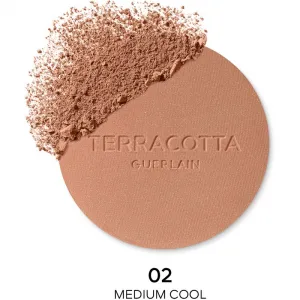 GUERLAIN Terracotta Original bronzujúci púder plniteľný odtieň 02 Medium Cool 8,5 g