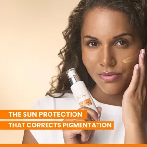Avène Sun Anti-Pigmintation Tinted Fluid ochranný tónovaný fluid na tvár proti pigmentovým škvrnám SPF 50+ 40 ml