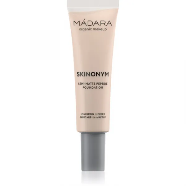 MÁDARA Skinonym Semi-Matte Peptide dlhotrvajúci make-up s peptidmi odtieň #25 Linen 30 ml