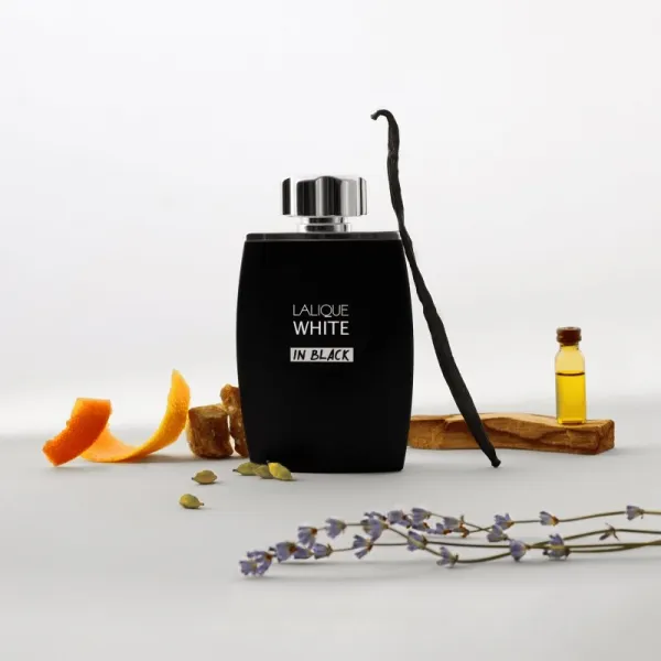 Lalique White in Black parfumovaná voda pre mužov 125 ml