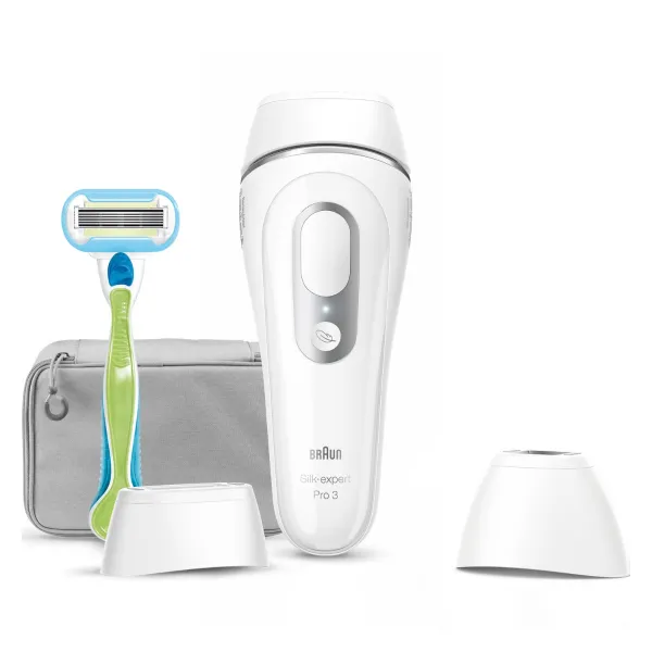 Braun Silk-expert PRO 3 IPL3122 IPL epilátor na telo, tvár, oblasť bikín a podpazušia 1 ks