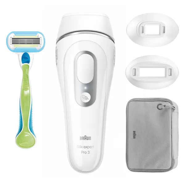Braun Silk-expert PRO 3 IPL3122 IPL epilátor na telo, tvár, oblasť bikín a podpazušia 1 ks