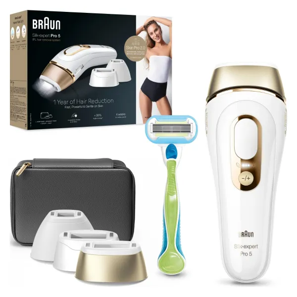 Braun Silk-expert PRO 5 IPL5242 IPL epilátor na telo, tvár, oblasť bikín a podpazušia 1 ks