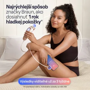 Braun Smart Skin Expert IPL7147 inteligentné IPL zariadenie na odstránenie chĺpkov na telo, tvár, oblasť bikín a podpazušia 1 ks