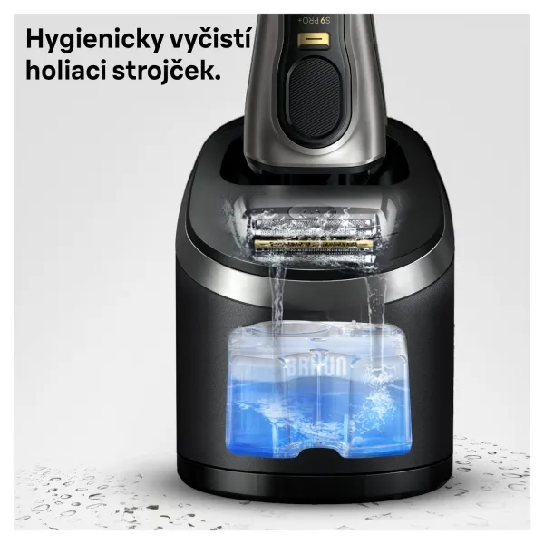 Braun 3 v 1 ShaverCare SmartCare Center Náhradná Náplň, Hygienické Čistenie, 4 ks