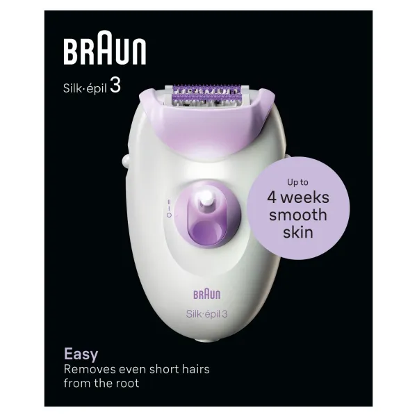 Braun Silk-épil 3 3000 epilátor na telo a nohy 1 ks