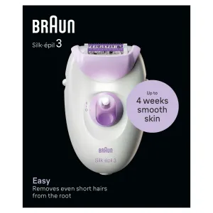 Braun Silk-épil 3 3000 epilátor na telo a nohy 1 ks