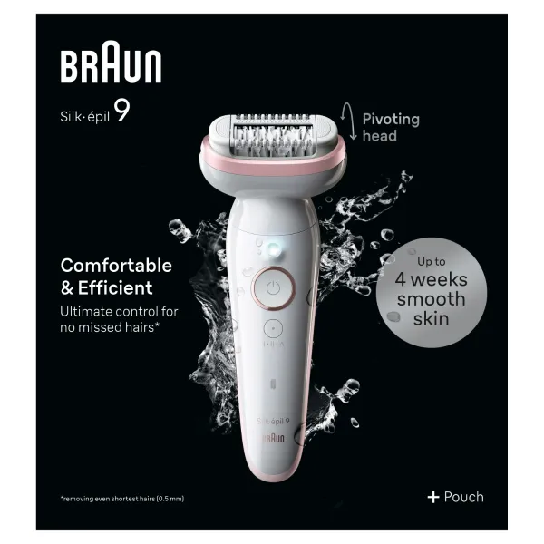 Braun Silk-épil 9 9000 epilátor na nohy, telo a podpazušie 1 ks