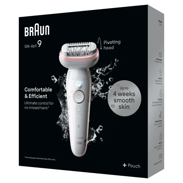 Braun Silk-épil 9 9000 epilátor na nohy, telo a podpazušie 1 ks