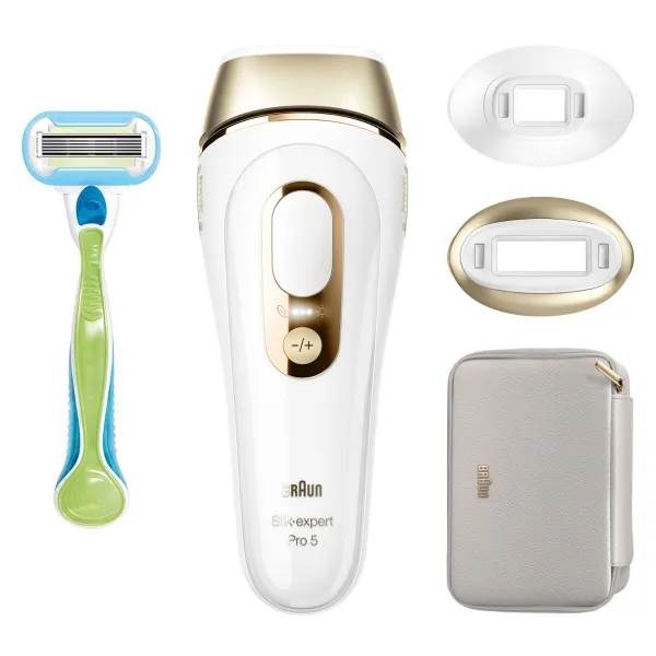 Braun Silk-expert PRO 5 IPL5152 IPL epilátor na telo, tvár, oblasť bikín a podpazušia 1 ks