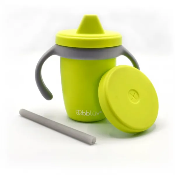 BBLÜV Sippy Küp tréningový hrnček Lime 4m+ 240 ml
