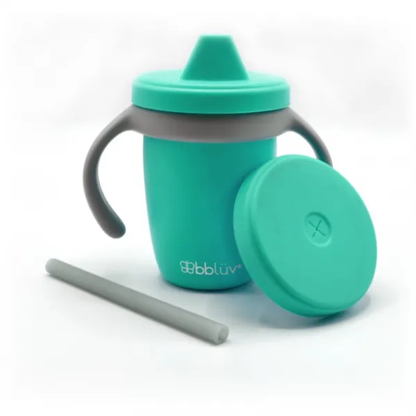 BBLÜV Sippy Küp tréningový hrnček Aqua 240 ml