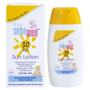 Sebamed Baby Sun opaľovacie mlieko pre deti SPF 30 200 ml