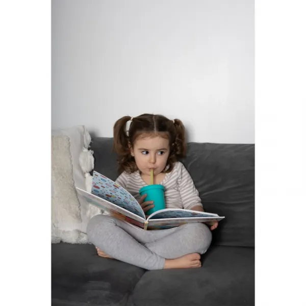BBLÜV Sippy Küp tréningový hrnček Aqua 240 ml