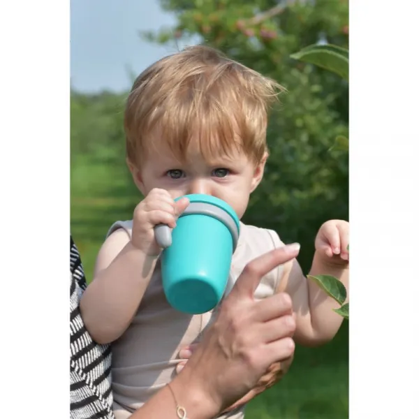 BBLÜV Sippy Küp tréningový hrnček Aqua 240 ml