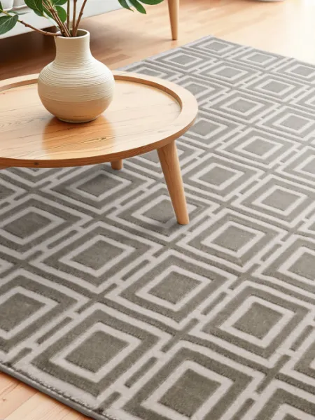 Koberec Perles Howlite krémový / sivý