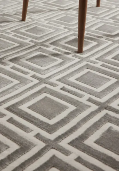 Koberec Perles Howlite krémový / sivý