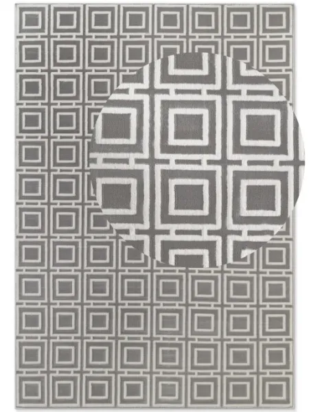 Koberec Perles Howlite krémový / sivý