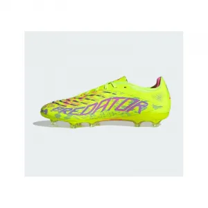 Pánske futbalové kopačky outdoorové ADIDAS Predator Pro M FG lucid lemon blue fusion lucid pink
