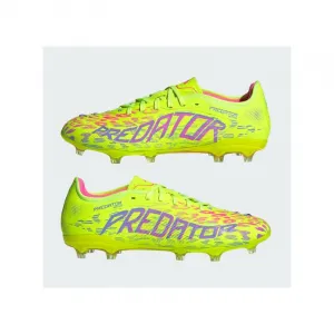 Pánske futbalové kopačky outdoorové ADIDAS Predator Pro M FG lucid lemon blue fusion lucid pink