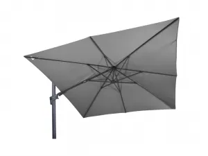 Virgo Flex slnečník 3x3 m sivý