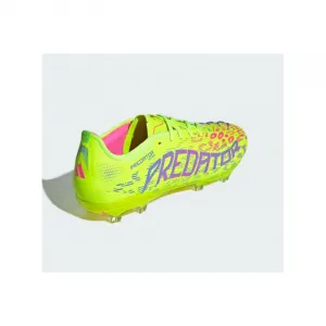 Pánske futbalové kopačky outdoorové ADIDAS Predator Pro M FG lucid lemon blue fusion lucid pink