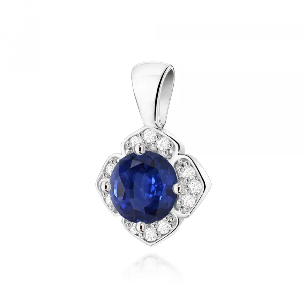 Blink-Blink Diamantový prívesok so Zafírom4330ZZaB