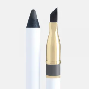 Dolce&Gabbana Classic Sleek Kohl Glider ceruzka na oči so štetčekom odtieň 01 Total Black - True Black 1.2 g