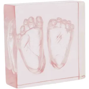 Dooky Crystal Memories DeLuxe 3D Frame Handprint & Footprint sada na odtlačok bábätka 1 ks