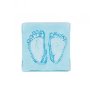 Dooky Crystal Memories DeLuxe 3D Frame Handprint & Footprint sada na odtlačok bábätka 1 ks