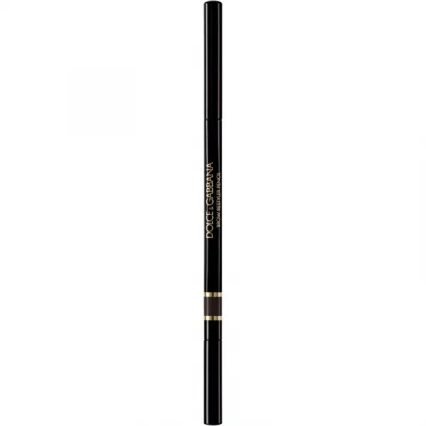 Dolce&Gabbana Classic Brow Restyler Pencil ceruzka na obočie s kefkou odtieň 06 Naturally Black - Warm Black Brown 0.09 g