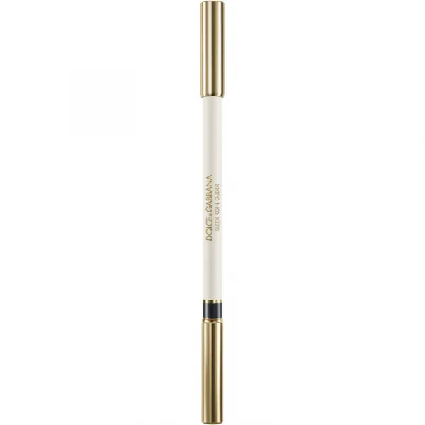 Dolce&Gabbana Classic Sleek Kohl Glider ceruzka na oči so štetčekom odtieň 01 Total Black - True Black 1.2 g