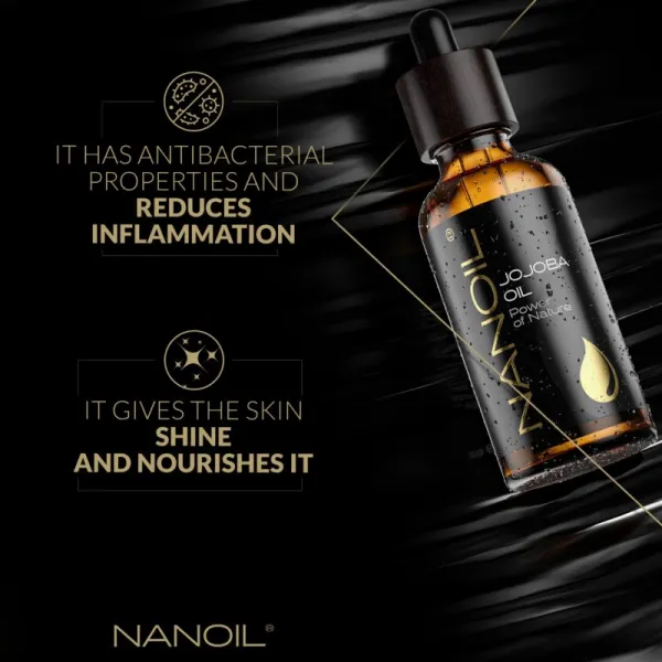 Nanoil Jojoba Oil jojobový olej na tvár, telo a vlasy 50 ml