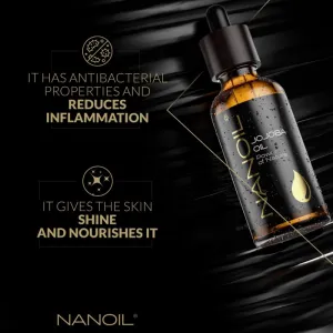 Nanoil Jojoba Oil jojobový olej na tvár, telo a vlasy 50 ml