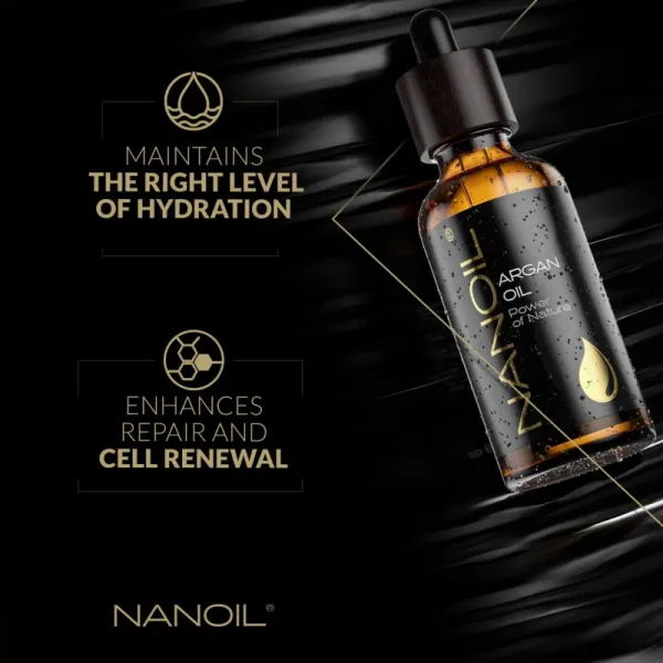 Nanoil Argan Oil arganový olej na tvár, telo a vlasy 50 ml