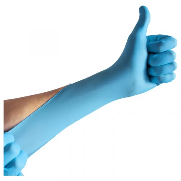 Espeon Nitril Ideal3 Blue nitrilové nepudrované rukavice veľkosť S 100 ks