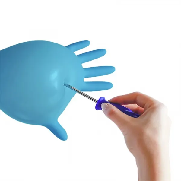 Espeon Nitril Ideal3 Blue nitrilové nepudrované rukavice veľkosť M 100 ks